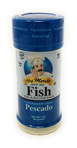 Chef Merito Mexican Seasoning Beef, Chicken, Fish, Garlic Salt Combo Pack 3 oz each. Great for dishes like Carne Asada, Chicken Fajitas, and Enchiladas, Grilled Meats, and Many More
