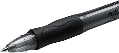 BIC Velocity Retractable Ballpoint Pen, Medium Point (1.0mm), Black, 12-Count