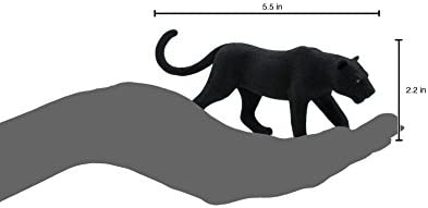MOJO Black Panther Realistic International Wildlife Toy Replica Hand Painted Figurine