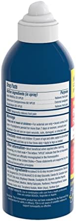 MagniLife Pain Relieving Foot Spray, Natural Pain Relief for Burning, Tingling or Sensitivity in Feet and Legs - 3oz