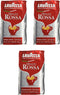 Lavazza Qualita Rossa, 8.8 oz Brick, Ground (Pack of 3)