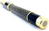 Carbon Fiber Roller Pen Gold - Black Ink, Smooth Writing, Executive for Business and Professionals, Cool Pen and Classy Gift for Men or Women. Gift Box included: Shoptotum Golden Sun