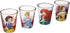 Silver Buffalo Disney Princesses Portrait 4-Pack Mini Glass Set, 1-Ounce, Multicolor