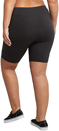 Just My Size Women's Plus-Size Stretch Jersey Bike Shorts