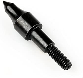 Wanty 12 PCS Screw in Archery Bullet Points for Arrows,Crossbows Practice Points for Crossbow Arrows,100 Grain Each (Black)