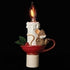 Roman Sleeping Mouse By Candlelight 7 Inch Resin Glass Swivel Plug-In Holiday Wall Night Light, Multicolored