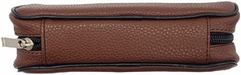 PU Leather Tobacco Smoking Pipe Pouch case/Bag for 2 Tobacco Pipe and Other Accessories-Brown