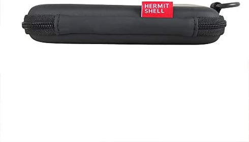 Hermitshell Hard Travel Case fits EnergyCell/POWERADD Pilot 4GS 12000mAh 8-Pin Input Portable Charger (Black)