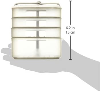 madesmart 95-79803-06 Portable Swivel Case, White