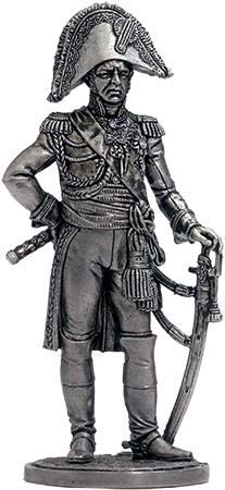 Marshal of France Tin Soldiers Metal Sculpture Miniature Figure Collection 54mm (Scale 1/32) (Nap-69)
