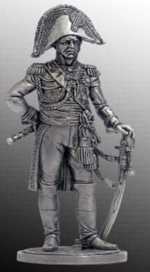 Marshal of France Tin Soldiers Metal Sculpture Miniature Figure Collection 54mm (Scale 1/32) (Nap-69)