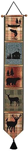 Manual TBPBLD Woodworkers & Weavers Tapestry Bell Pull, Bear Lodge