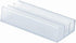Prime-Line M 6089 Shower Door Bottom Guide, Nylon (2-pack),Clear