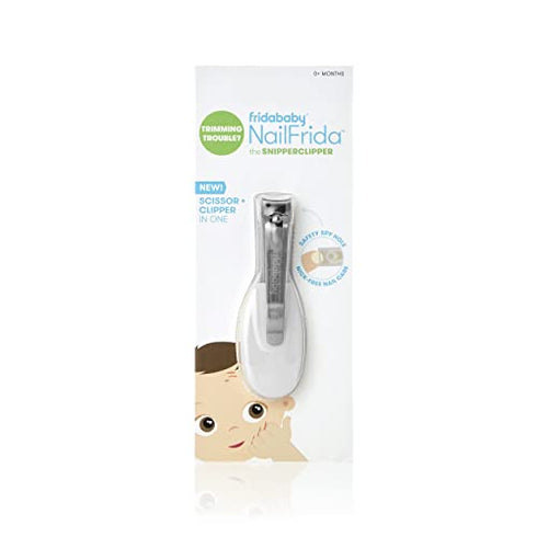 NailFrida The SnipperClipper by Fridababy The Baby Nail Clipper with Safety spyhole for Newborns and up