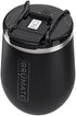 BrüMate Uncork'd XL MÜV - 100% Leak-Proof 14oz Insulated Wine Tumbler with Lid - Vacuum Insulated Stainless Steel Wine Glass - Perfect For Travel & Outdoors (Walnut)