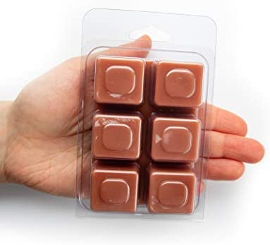 Shortie's Candle Company Cinnamon Bark Wax Melts - Formula 117-1 Highly Scented 3 Oz. Bar - Made with Essential & Natural Oils - Bakery & Food Air Freshener Cubes Collection