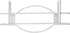 Winco Glove Box Holder, Medium, White