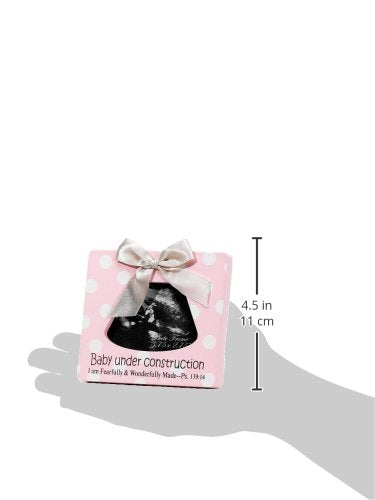 Dicksons Baby Under Construction Photo Frame, Pink