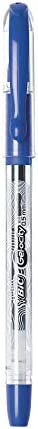 BIC Gel-ocity Smooth Gel Pen, Fine Point (0.5mm), Blue, For a Smooth, Effortless Writing Experience, 36-Count
