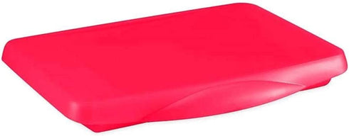 HearthSong Kids™ Portable Folding Lap Desk with Large Storage Activity Tray, 17" L x 12" W, Red