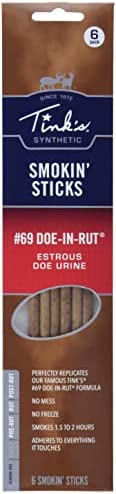 TINK'S Smoke Sticks Deer Rut 6 pk, Red