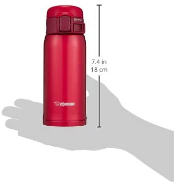 Zojirushi Stainless Mug, 1 Count (Pack of 1), Garnet Red