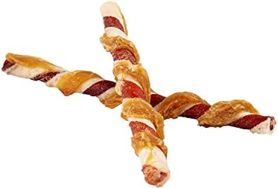Good 'N' Fun Triple Flavor Twist Chews For Dogs, 22-Count