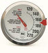 SINARDO Roasting Meat Thermometer T731, Oven Safe, Large 2.5-Inch Easy-Read Face, Stainless Steel Stem and Housing