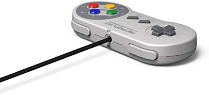 Retroflag Classic Wired USB Gaming Controller Support XINPUT, DINPUT Mode and Turbo Function Compatible with Raspberry Pi, Windows, Switch J Pad