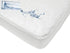 American Baby Company Waterproof Fitted Crib and Toddler Protective Mattress Pad Cover, White, for Boys and Girls, 52x28x9 Inch (Pack of 1)