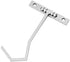 DIKALU Metal Banana Hanger - Under Cabinet Hook for Bananas or Other Kitchen Items. Keep Banana Fresh (Silver Color X 1pc)