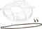 Eureka 52334 KIT, Fan Cover Repair 886 SANITAIRE Wide Track