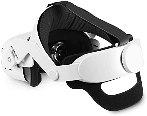 VeeR Head Strap for Quest 2, Adjustable Elite Strap for Reduce Face Pressure Enhanced Support in VR