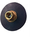Pro Parts Plus 4" Force Disc Curb Plunger - Reinforced Rubber - 1/2" IPS Brass Holder