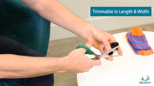 BIOSKIN Hammer Toe Straightener, Claw Toe Straightener, or Mallet Toe Straightener - For Use after a Weil Osteotomy - Includes Two Toe Straps and Compression Foot Wrap