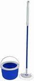 Quickie 2052239 Pad Refill for Compact Flat Spin Mop & Wringing Bucket Floor Cleaning System, Microfiber Mop Head Only, 1-Pack, White