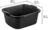 18 Quart Sterilite Black Dishpan