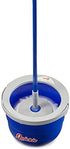 Quickie 2052239 Pad Refill for Compact Flat Spin Mop & Wringing Bucket Floor Cleaning System, Microfiber Mop Head Only, 1-Pack, White