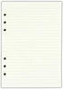 A5 Planner Filler Paper 5-3/4" x 8-1/4", College Ruled, 6-Hole Punched Loose Leaf Paper for 6-Ring Binders, 100 Sheets Per Pack