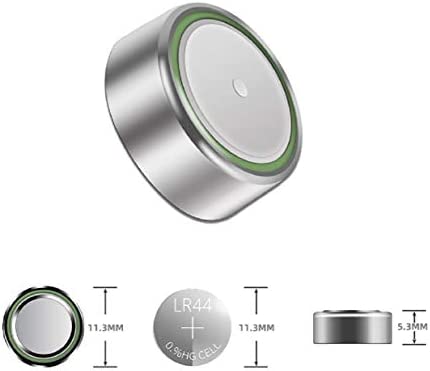 Cotchear 10Pcs AG13 LR44 357A S76E G13 Alkailine Button Cell Battery Batteries1.5V Button Coin Batteries