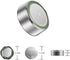 Cotchear 10Pcs AG13 LR44 357A S76E G13 Alkailine Button Cell Battery Batteries1.5V Button Coin Batteries