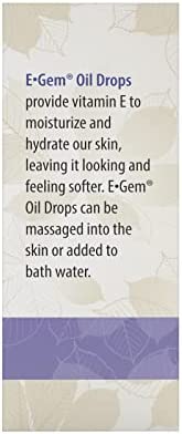 Carlson - E-Gem Oil Drops, 20000 IU Vitamin E, All-Natural, Moisturizes & Nourishes Skin, 2 fl oz