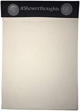 HealPT Waterproof Shower Notepad with Pencil - Shower Notebook with Waterproof Paper