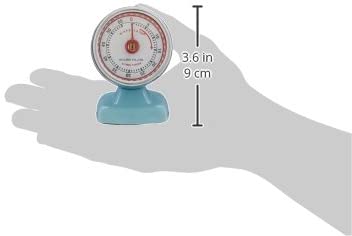 Kikkerland Vintage Streamline Kitchen Timer, Blue