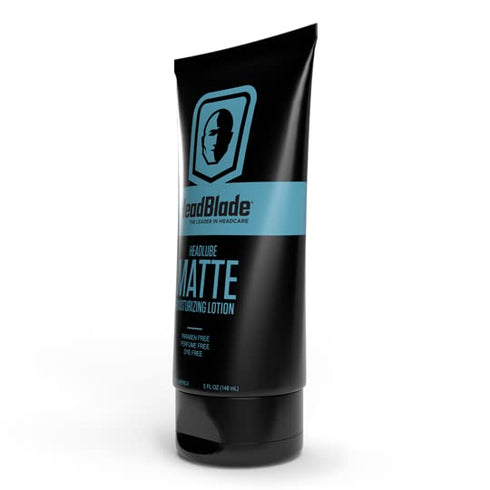 HeadBlade HeadLube Matte Moisturizer Lotion for Men (5 oz) - Leaves Head Smoothe and Grease-Free