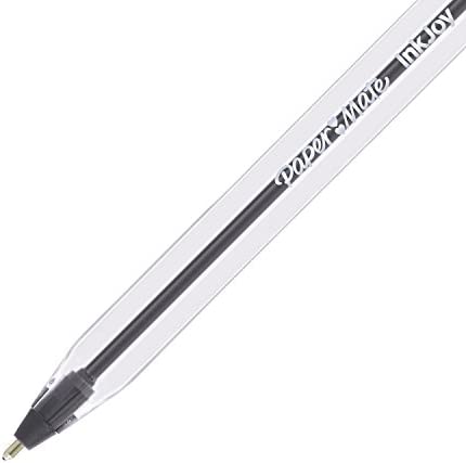 Paper Mate 2013158 InkJoy 50ST Ballpoint Pens, Ultra Smooth Ink, Reliable and Fluid 1.0mm Medium Tip, Pack of 24, Black