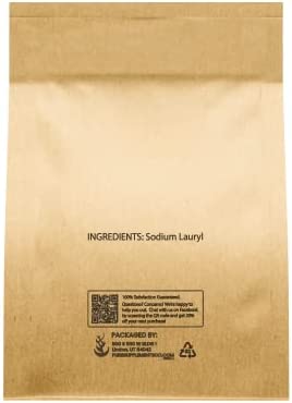 Pure Original Ingredients Sodium Lauryl Sulfoacetate (SLSA) (11 oz) Long Lasting Foam & Bubbles, Gentle on Skin.