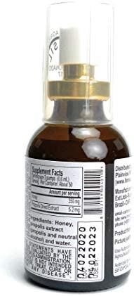 Brazilian Green Bee Propolis and Rain Forest Honey Oral Spray, 2 Bottle Pack