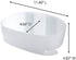Command Shower Caddy, Clear Frosted, 1-Caddy, 4-Water Resistant Strips, Organize Damage-Free