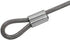 DGOL 2 Packs 5/32 inch (4mm) 304 Stainless Steel Coated Luggage Security Lock Double Loop End Bicycle Padlock Safety Cable Wire Length 70 inch